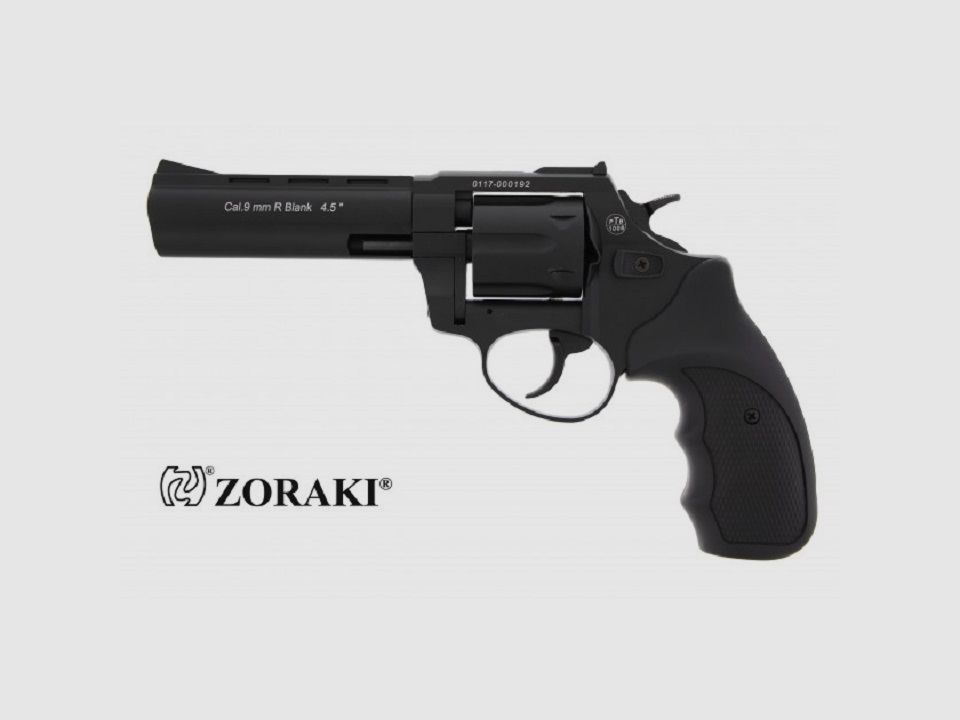 ESC Zoraki R1 4,5'' schwarz 9mm Gas- & Signalwaffen