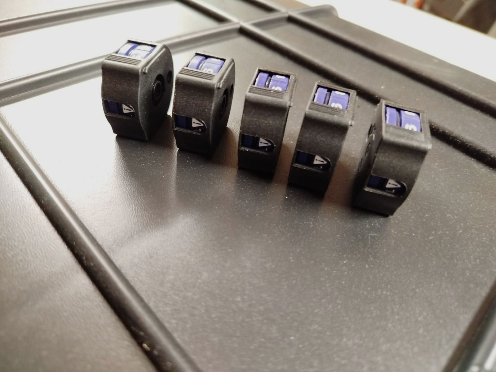 5 pieces Gamo replacement magazines Quick Shot Gen.1 & Arrow cal. 4.5 mm Diabolo 10 shots