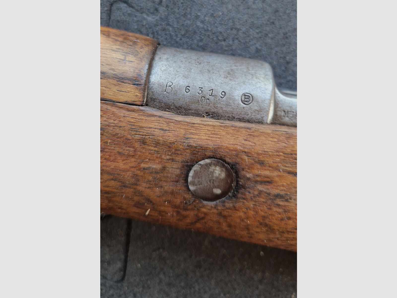 Originales K98  Mod 1908 Hersteller Oberndorf Salut Umbau BKA 89