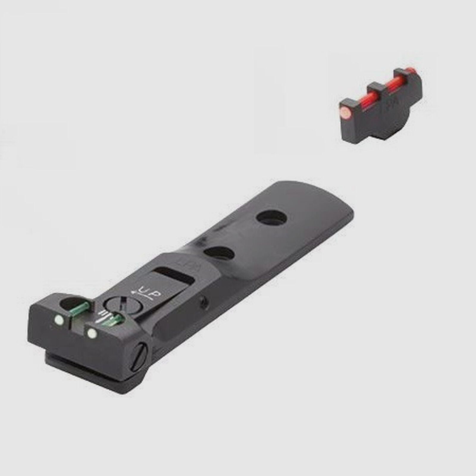 LPA TXT Visierset schwarz Fiber S&W K/L