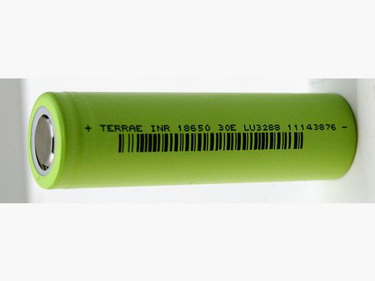 1 x TERRA E AKKU Li-Ion ICR 18650-30E 3000mAh 3.65V without PCB | PARD STEINER C35 Wärmebild Lampen