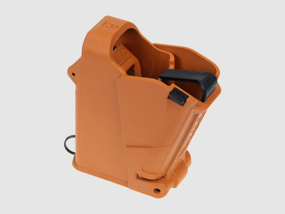 MAGLULA UPLULA Universal-Pistolen-Magazinlader - Orange-Braun