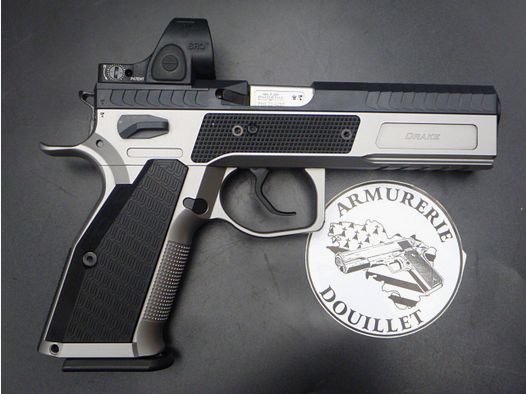 Pistolet PHOENIX Drake Production – SA/DA – Optic Trijicon SRO – Cal 9×19