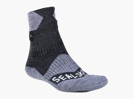 SealSkinz Sealskinz Socken Bircham schwarz grau
