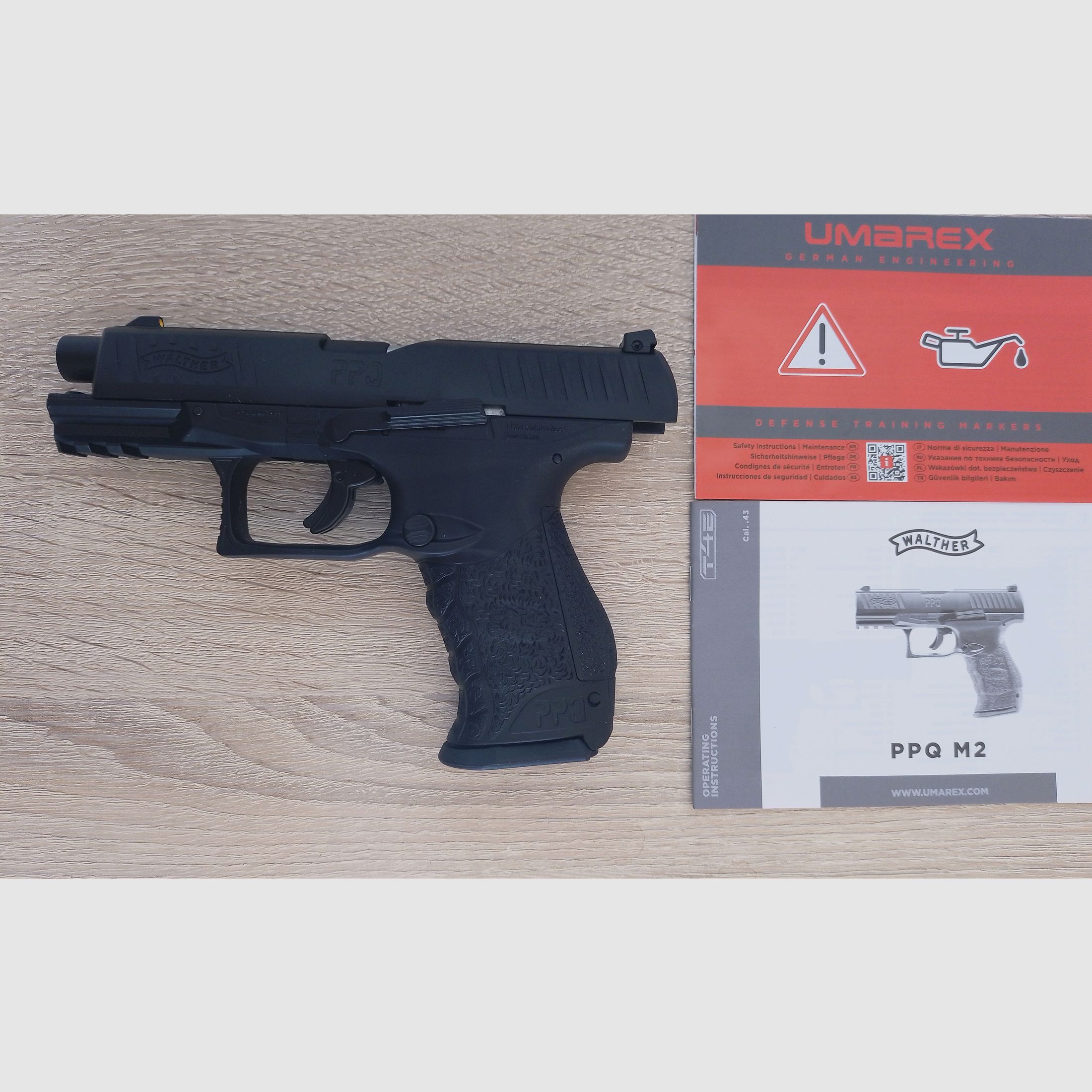Walther PPQ M2 RAM T4E neuwertig 