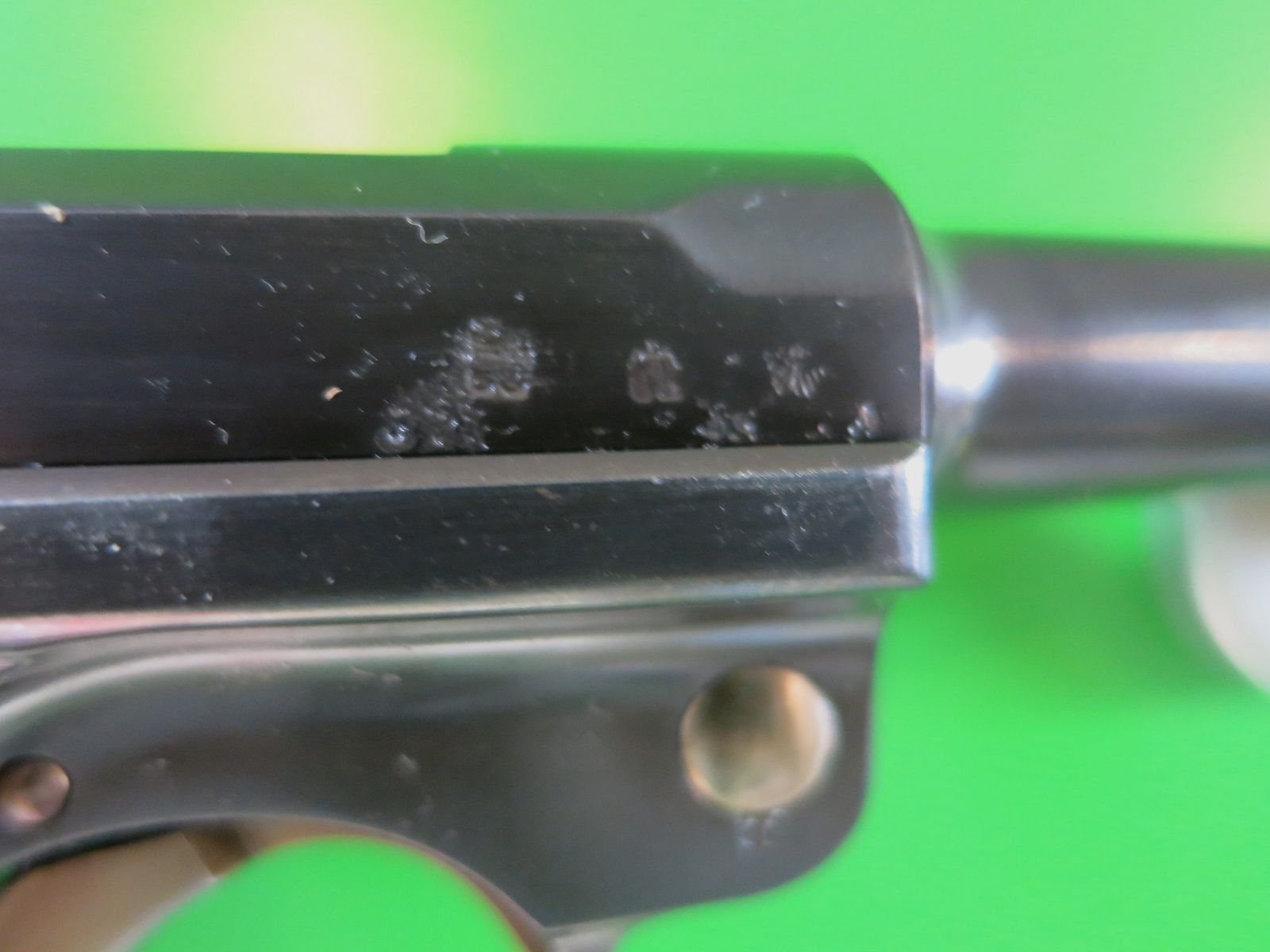 Mauser Oberndorf S/42 1936, Pistole 08 P08, 9 mm Luger, nummerngleich + perfekt!     #11, Bild 10 von 13