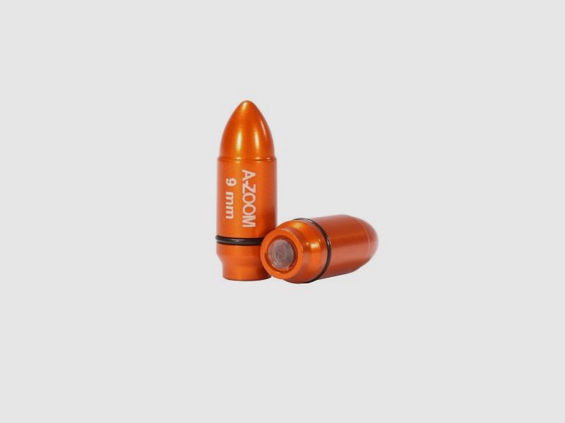 2 Blank Cartridges Striker 9mm Luger Pistol