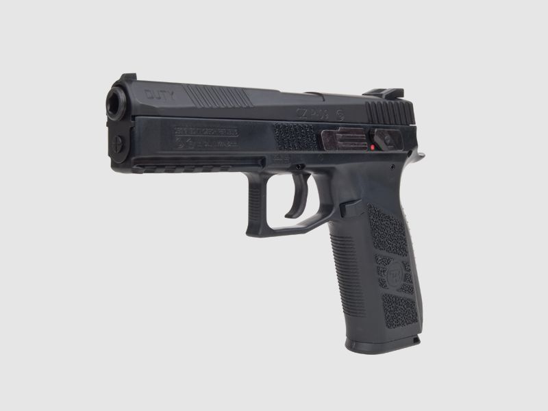 CZ P-09 Duty Metalslide CO2 Waffe, 4,5mm Diabolo, 4,5mm Stahl BB, Blow Back