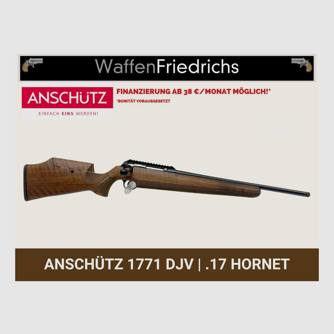 ANSCHÜTZ 1771 DJV Schaft - Waffen Friedrichs