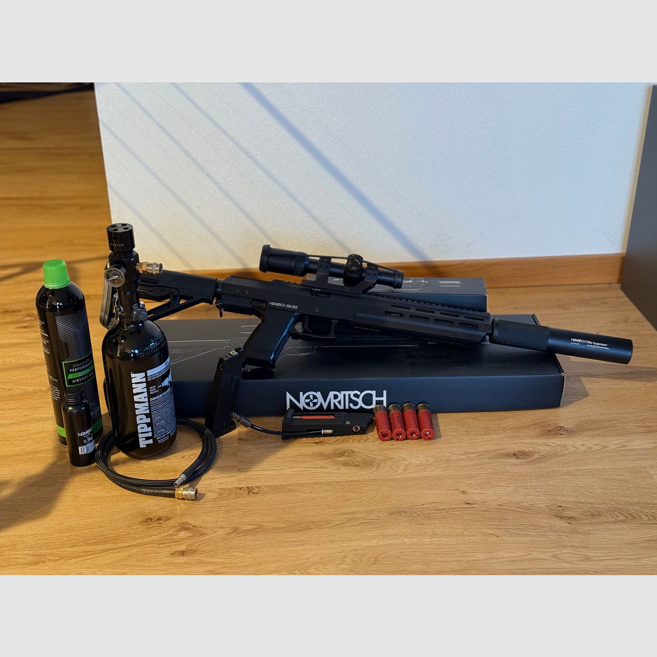 Modded Novritsch SSX303 HPA BUNDLE!!