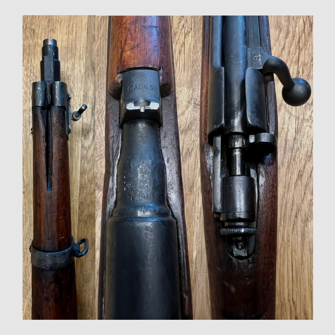 Carcano	 Carcanogewehr als Druchgehwaffe