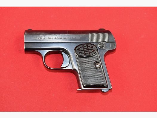#2617 PISTOLET C.G. HAENEL SCHMEISSER MODEL 1 kal. 6,35