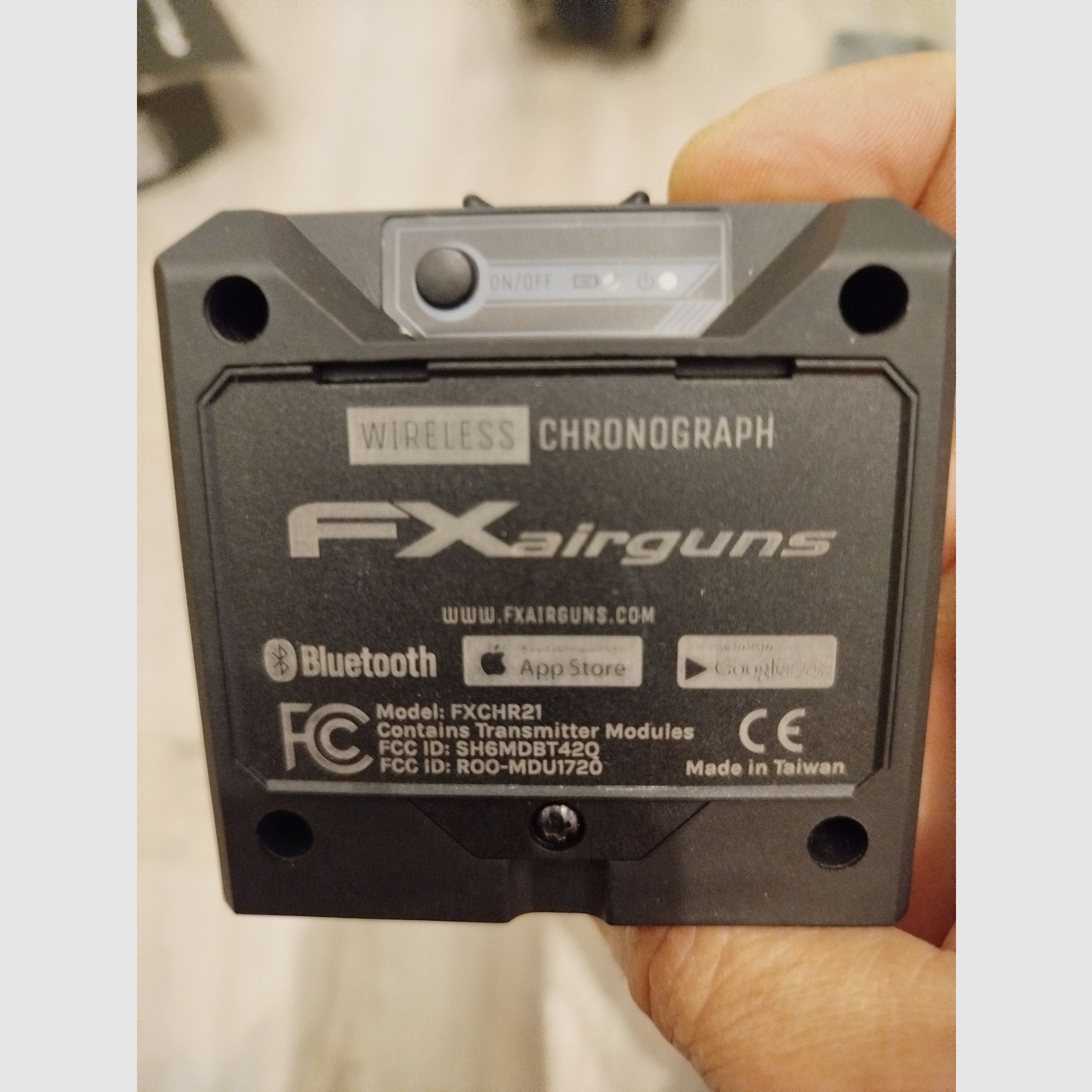 FX Chronograph, Radar, Pocket, Luftgewehr, FPS, Joule, Messung