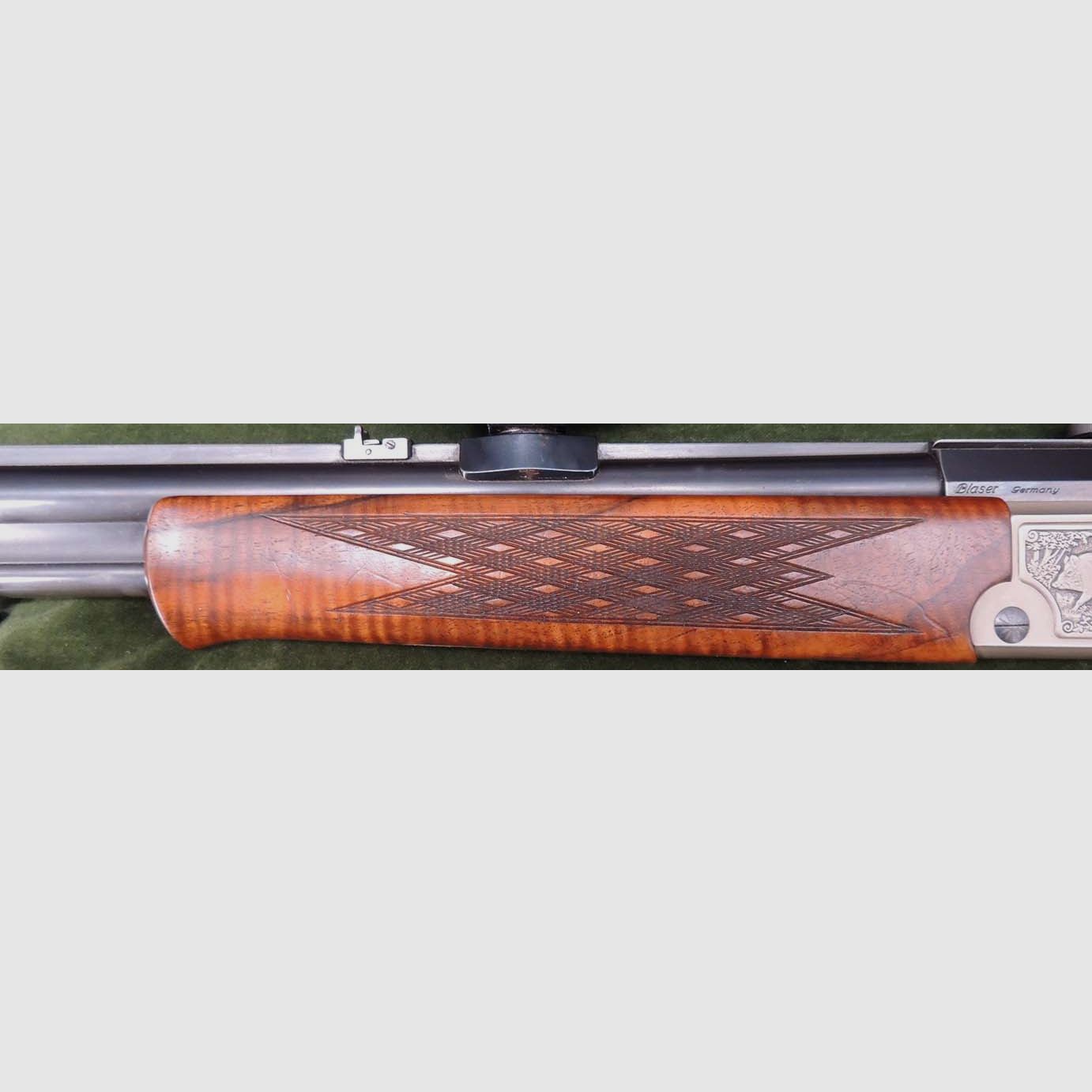 Blaser Triumphdrilling (Bockdrilling) Mod. BD880 – Gebrauchtwaffe, Bild 3 von 7