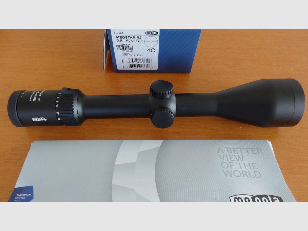 Meopta MEOPTA, MEOSTAR R2 RD 2,5-15X56 OHNE SCHIENE