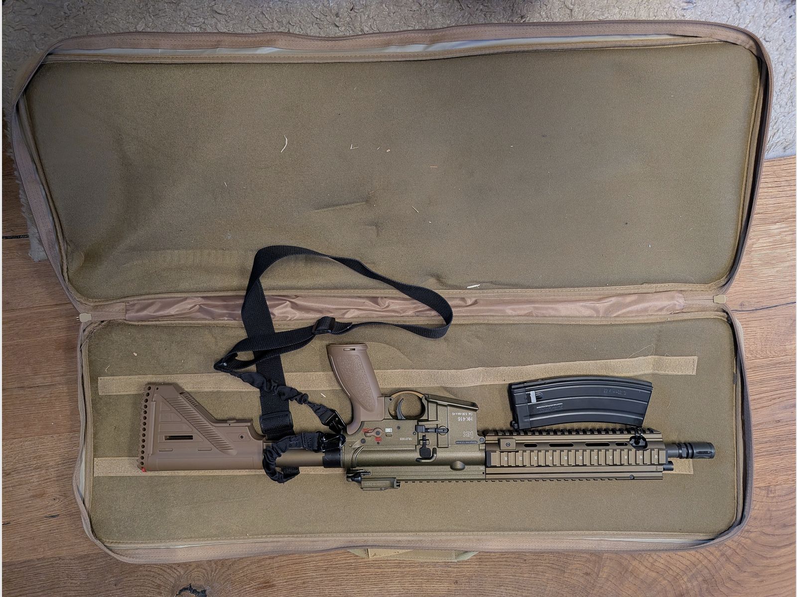 Heckler & Koch HK416 A5 Vollmetall Gas-Blow-Back 6mm BB RAL 8000