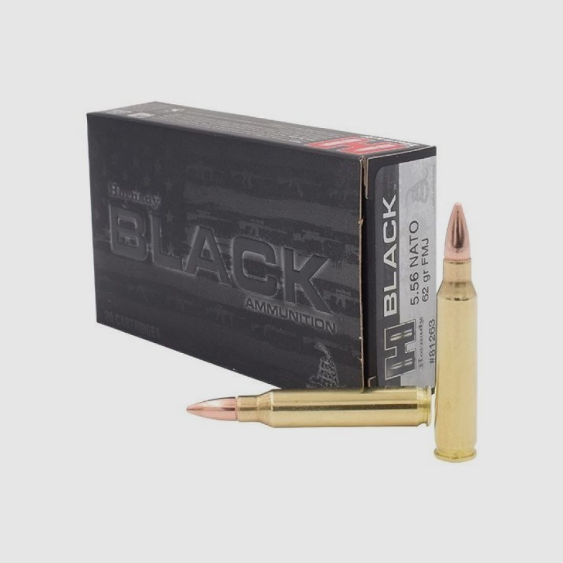 5.56 Nato Hornady HORNADY BLACK™ 62 gr FMJ VE20