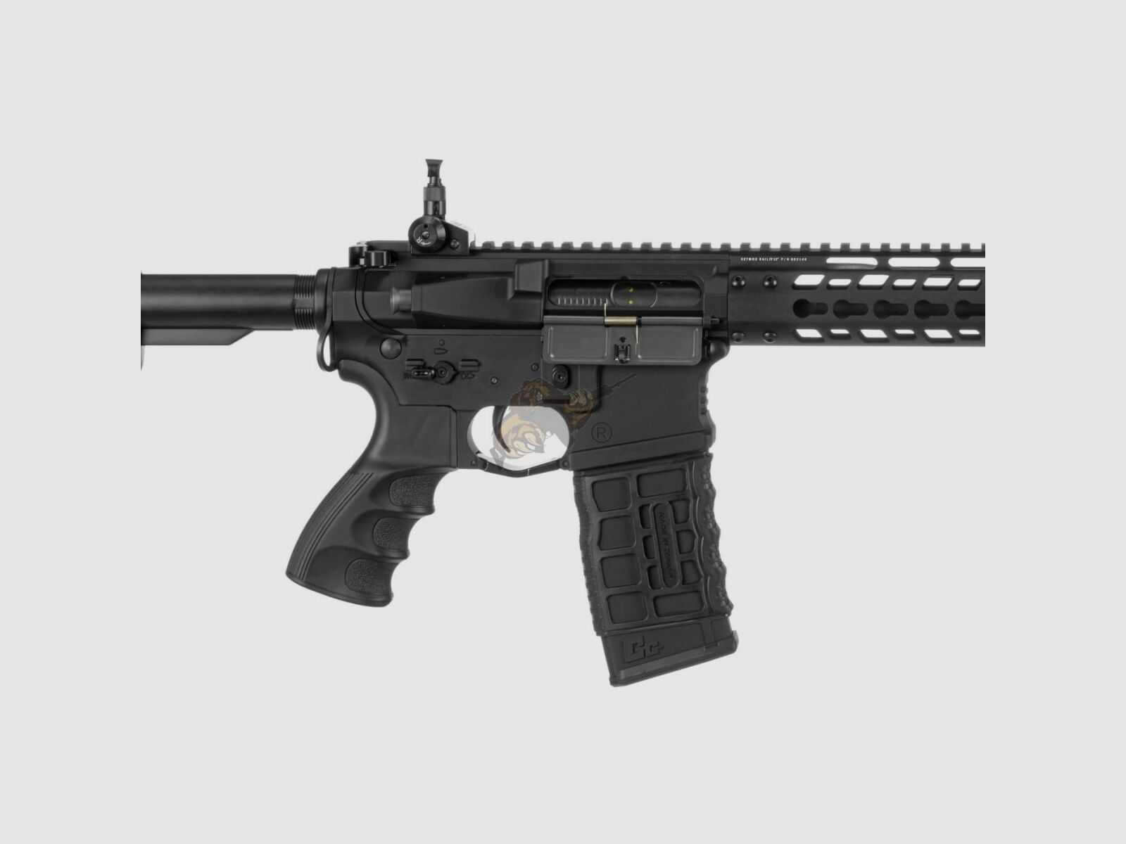 G&G GC16 Wild Hog 12" mit ETU in Schwarz Airsoft S-AEG frei ab 18