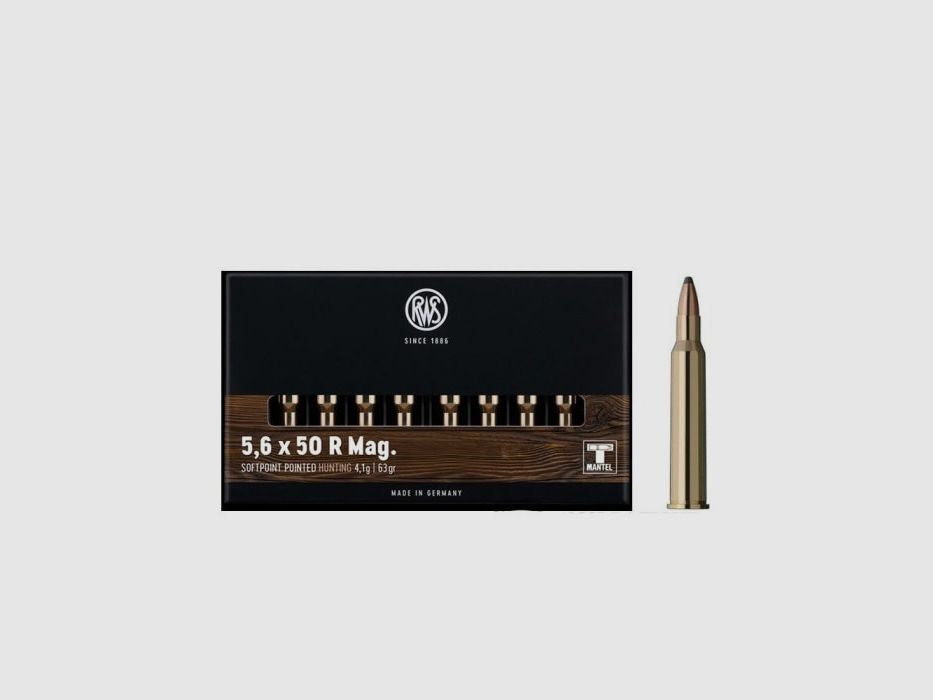 Cartucce RWS TMS - Cal. 5.6x50 R, immagine 1 di 3