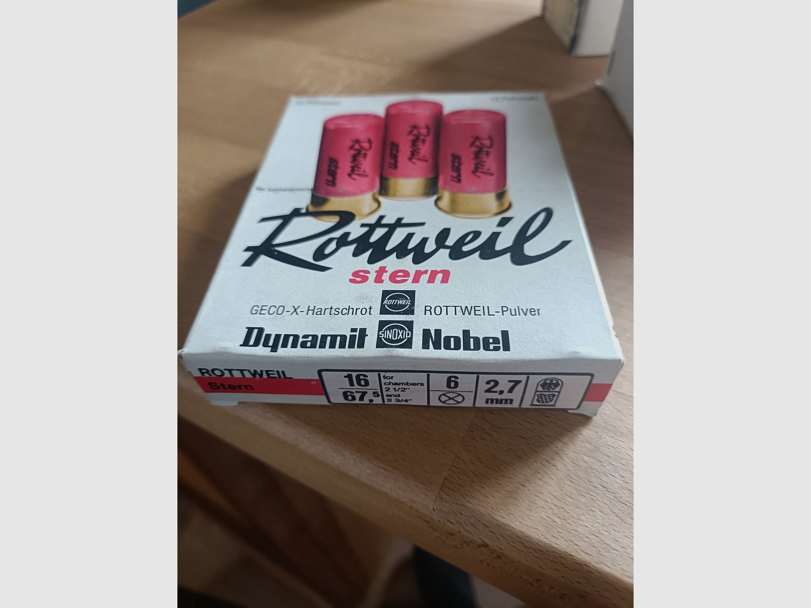 80 Schuss 16/67,5 Rottweil Stern 