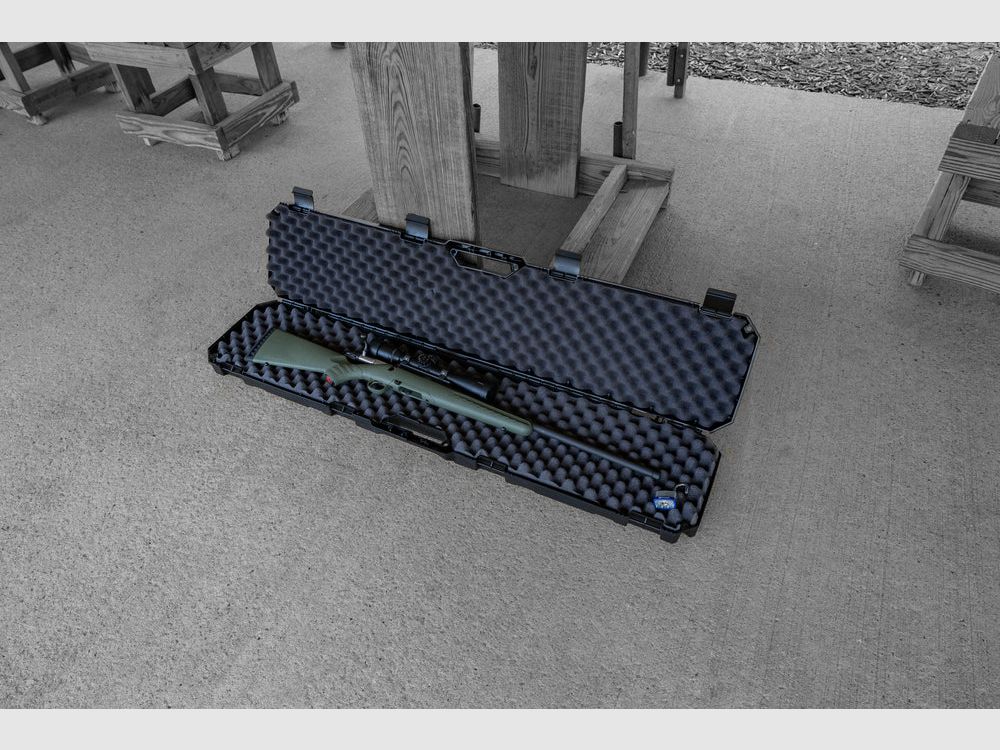 MTM Case-Gard Scoped Rifle Case 51 Custodia per fucili con ottica - 129,5 cm - Nero