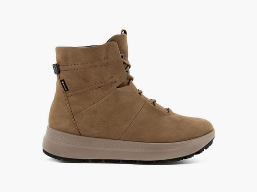 Ecco Damen Schnürstiefel Solice Mid GTX PL Braun