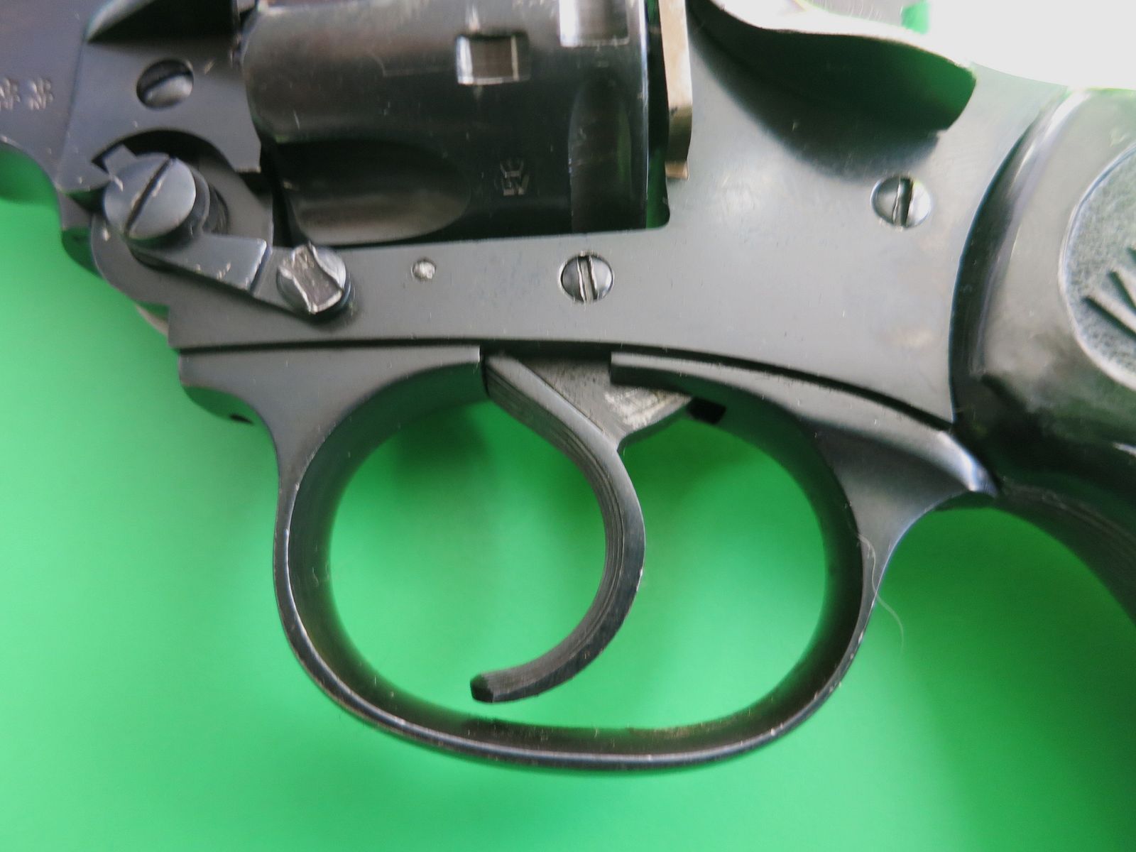 Revolver à bascule Webley & Scott Mk IV, Birmingham, Cal. .38, Police de l'Afrique du Sud britannique (BSAP) #68