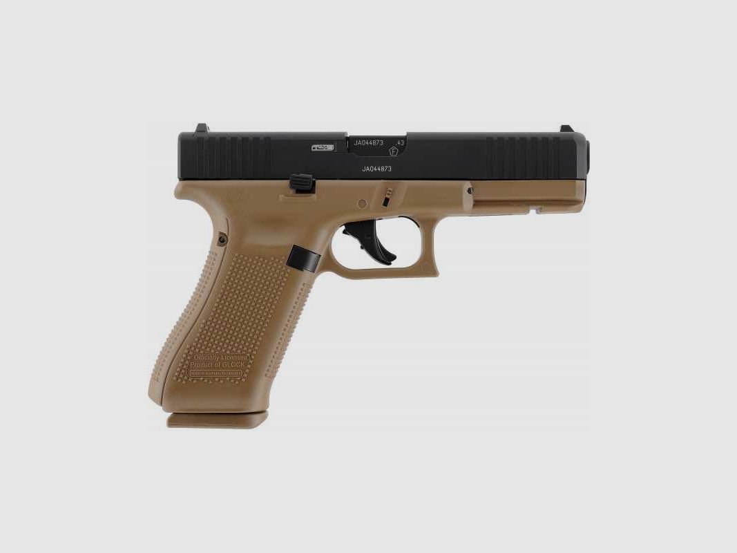 GLOCK 17 Gen5 T4E .43 CO₂ Coyote French Army Edition