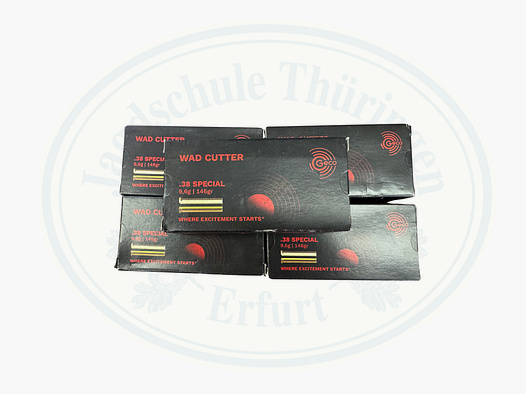 GECO WAD CUTTER .38 Spec. 9,6g /146 gr