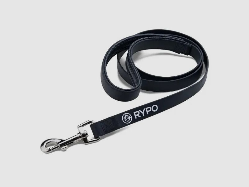 Rypo laisse pour chien en PVC noire 120 cm