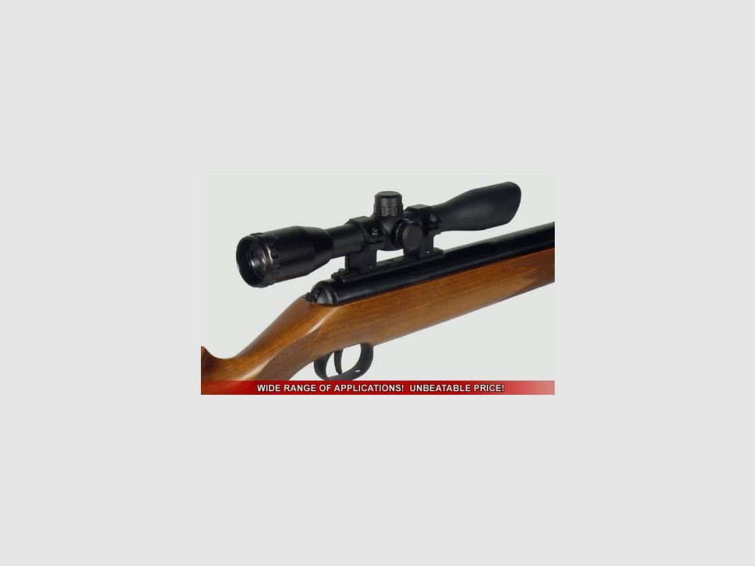 LEAPERS UTG 4x32 ts mil-dot d.1" met ringen rail 11, afbeelding 2 van 5
