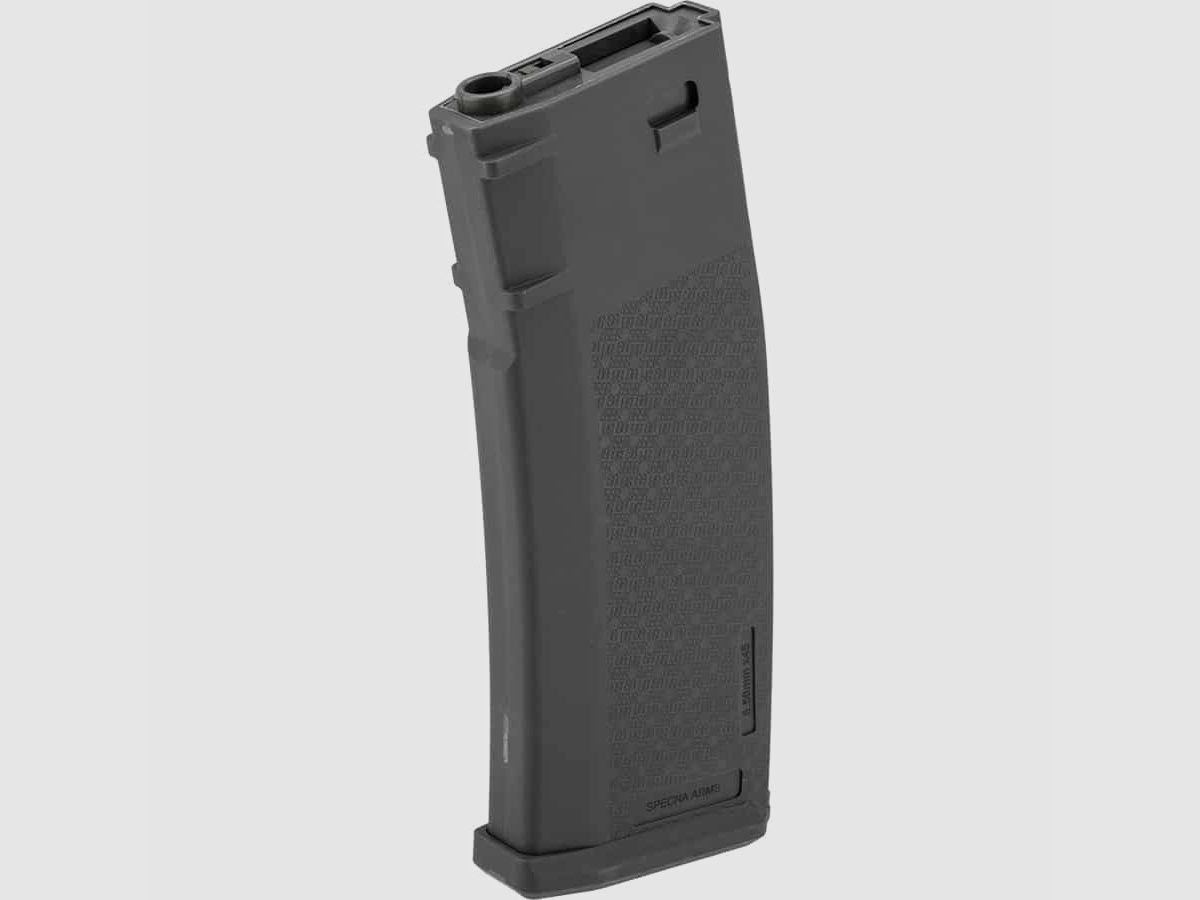 Specna Arms S-Mag M4 Polymer 120 Schots Midcap Airsoft Magazine (zwart)