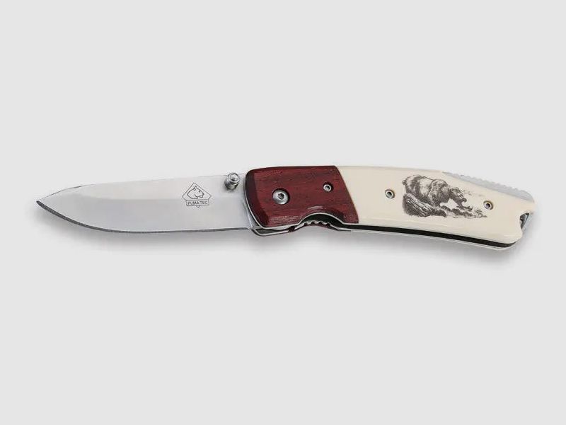 PUMA TEC Einhandmesser, Bär