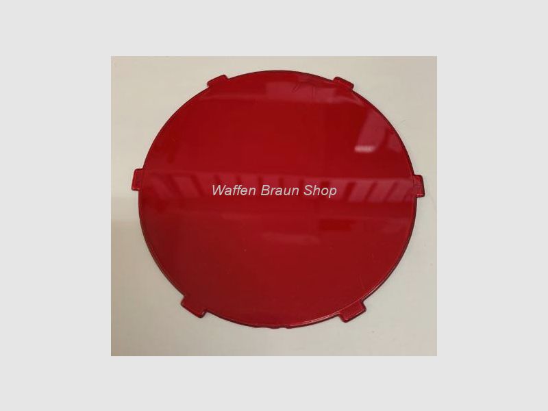 Filtre rouge pour lampes de poche