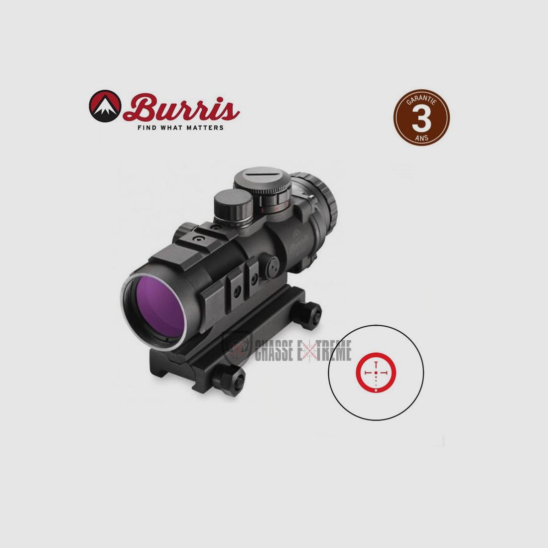 BURRIS Tactical Ar-332 3x32 Ballistic/Cq