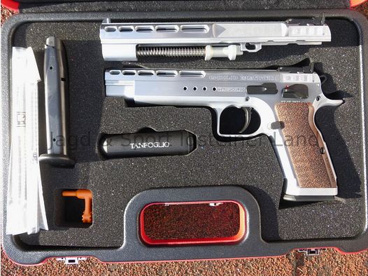 Tangfoglio Gold Match BDS incluyendo sistemas intercambiables 9mm Luger y .22lr
