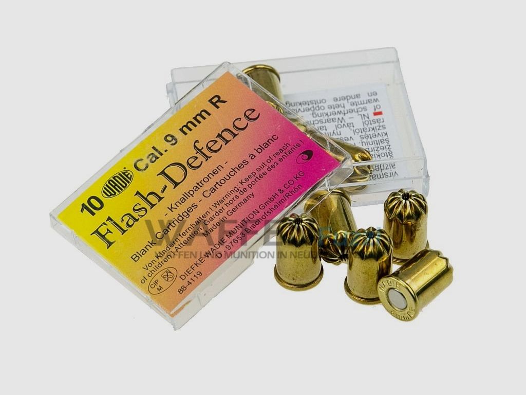 Wadie Flash Defence Kugelblitzpatroon voor 9mm Schreckschussrevolver