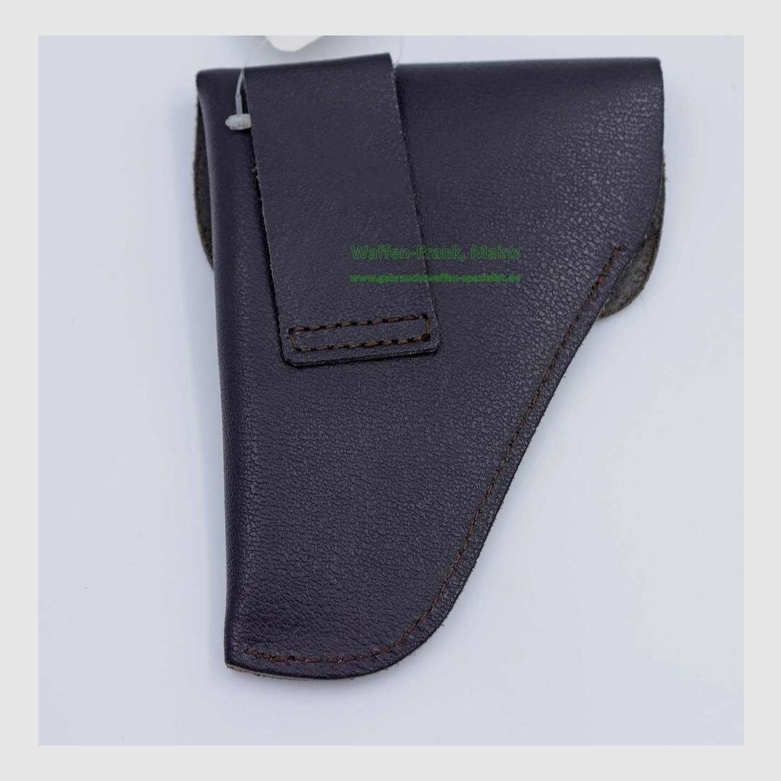 Allemand Divers Holsters de Ceinture pour Pistolets en Cuir Brun