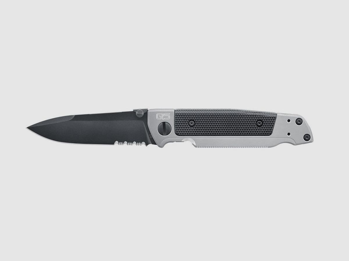 Walther Q5 Steel Frame Schwarz Klappmesser