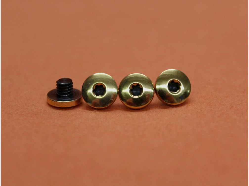 SIG Sauer SIG Sauer X-LINE: 4 piezas tornillo de empuñadura Torx dorado (70002331)