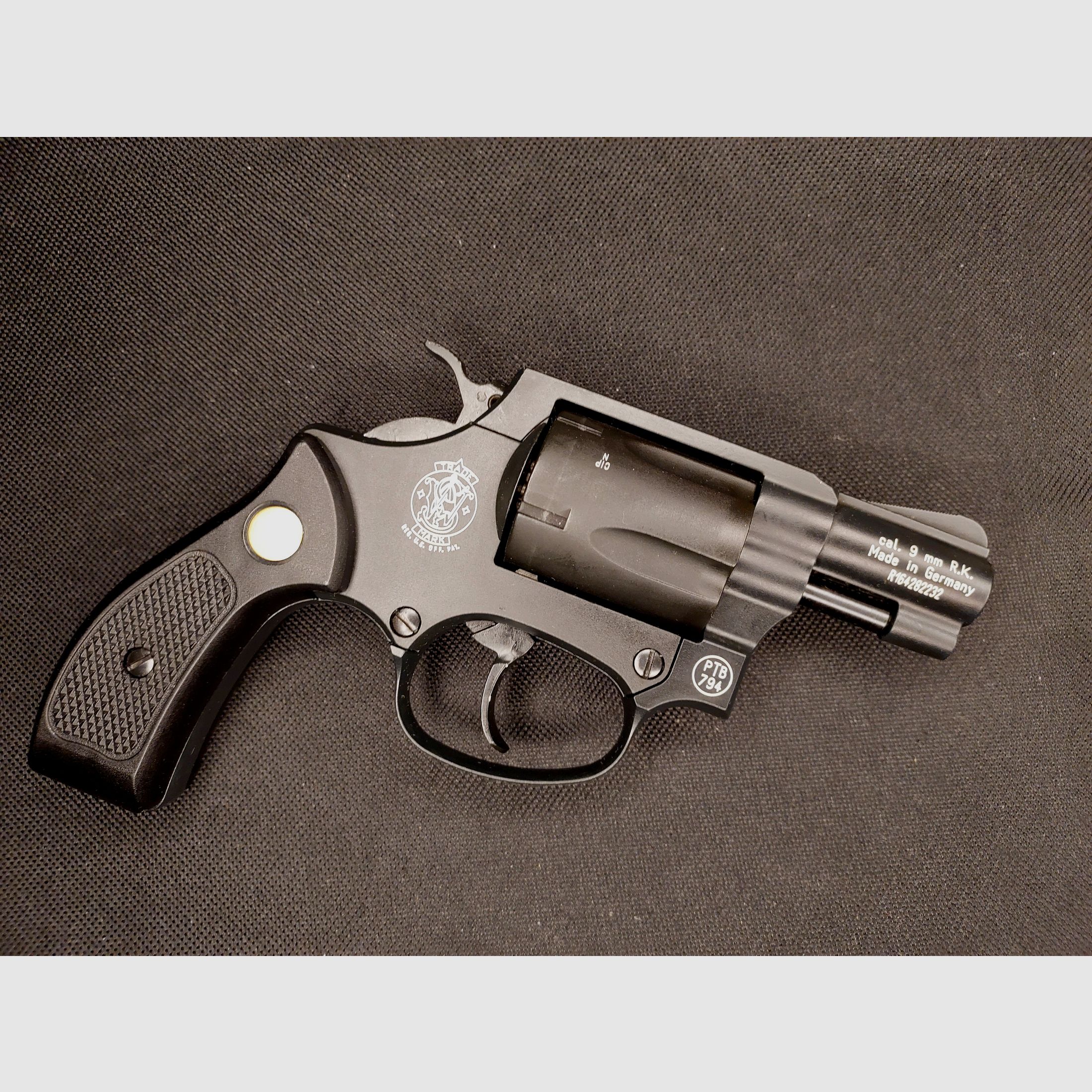 Smith & Wesson Chiefs Special Schreckschussrevolver Kal. 9mm R.K. brüniert (PTB 794)