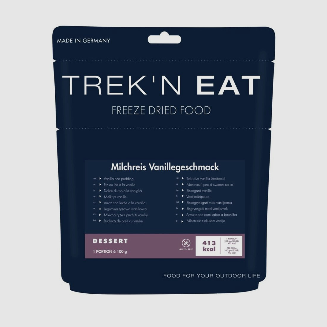 TREK'N EAT Milchreis Vanille 100g