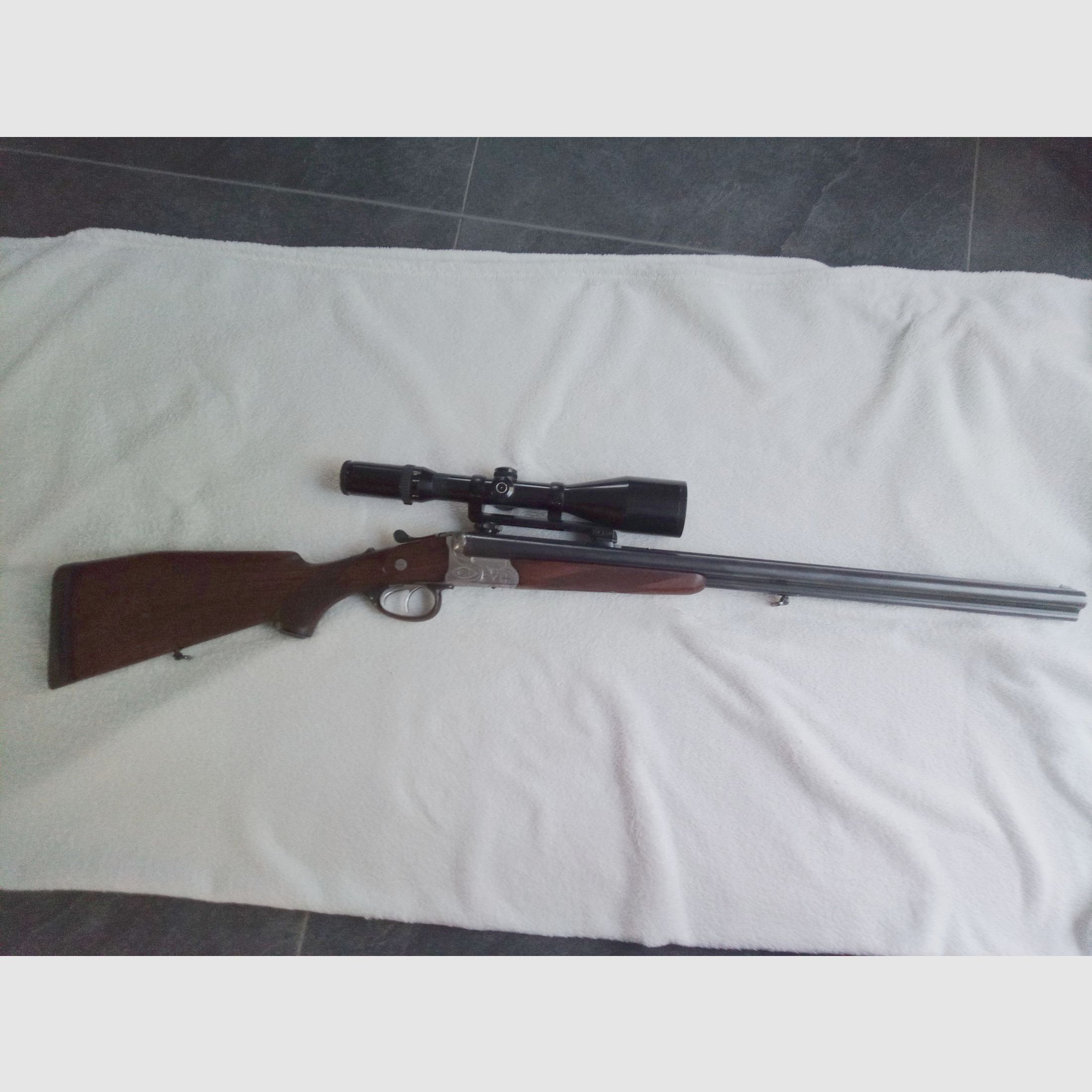 Drilling, Krieghoff incl. Schmidt&Bender 2,5-10x56 Abs. 4 LP