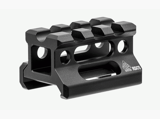UTG 3 Nuten Super Slim Picatinny Montageerhöhung, Höhe 19,1mm