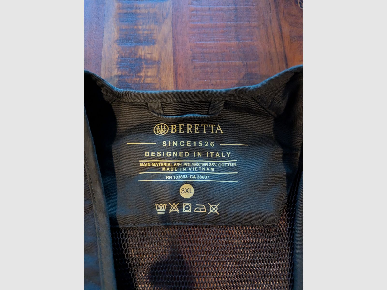Beretta Schießweste Tredi (Green Moss) 3XL