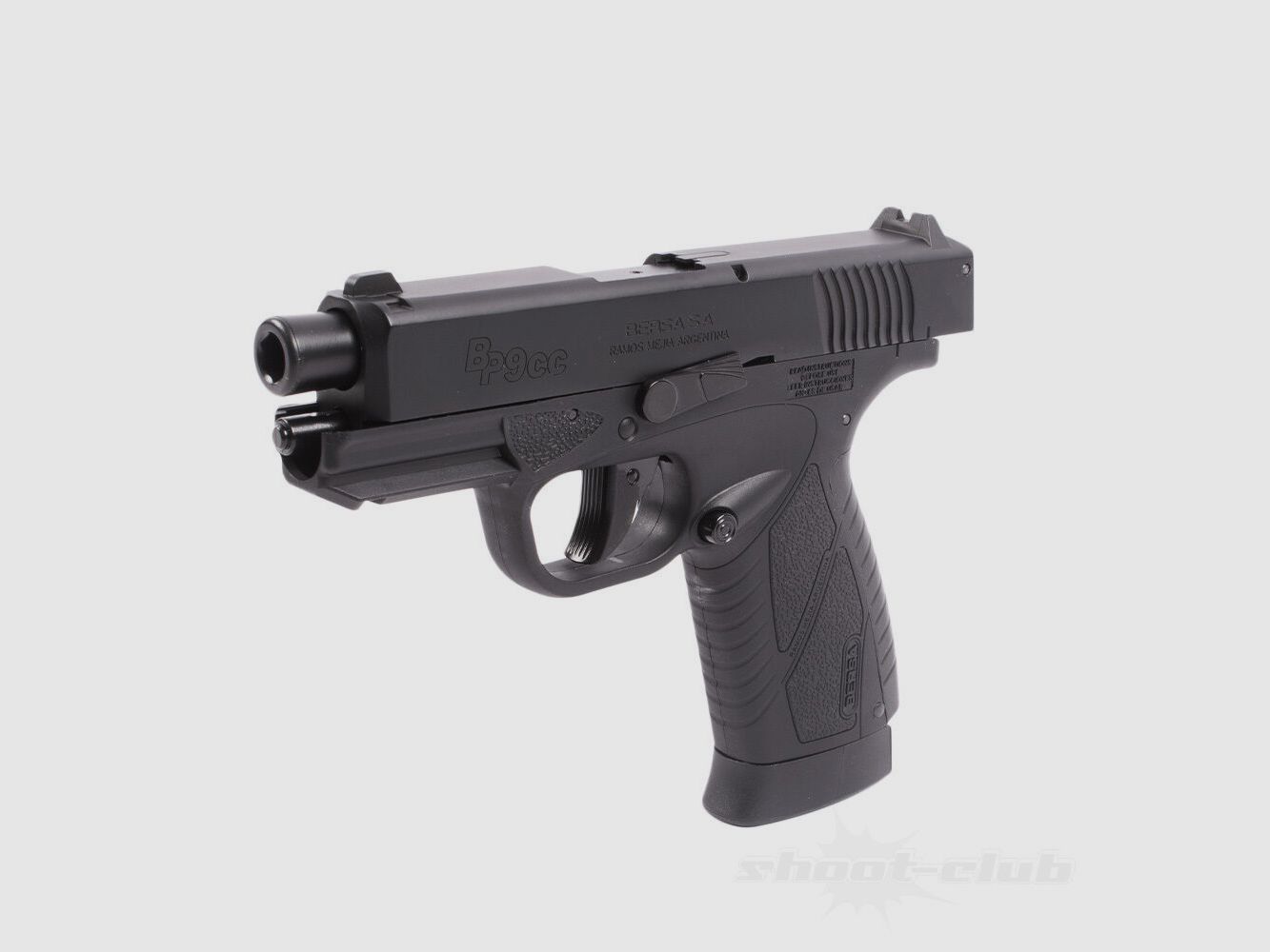 ASG	 Bersa BP9CC Co2 Blowback 6mm BB Metal Slide