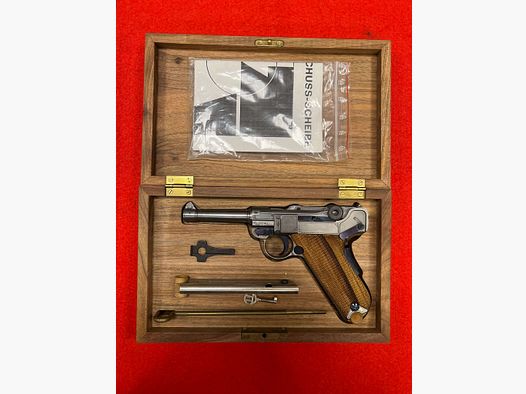 Mauser P08H Inox Comm. IWA ’88 Kaliber 7.65 Parabellum