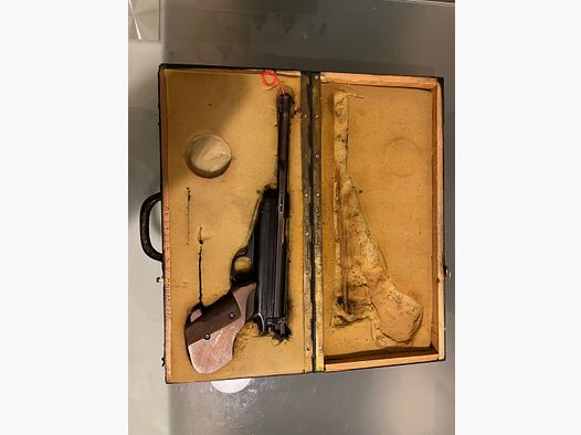 (Reserviert) Feinwerkbau Mod. 65 4,5/.177, Federdruck / Seitenspanner