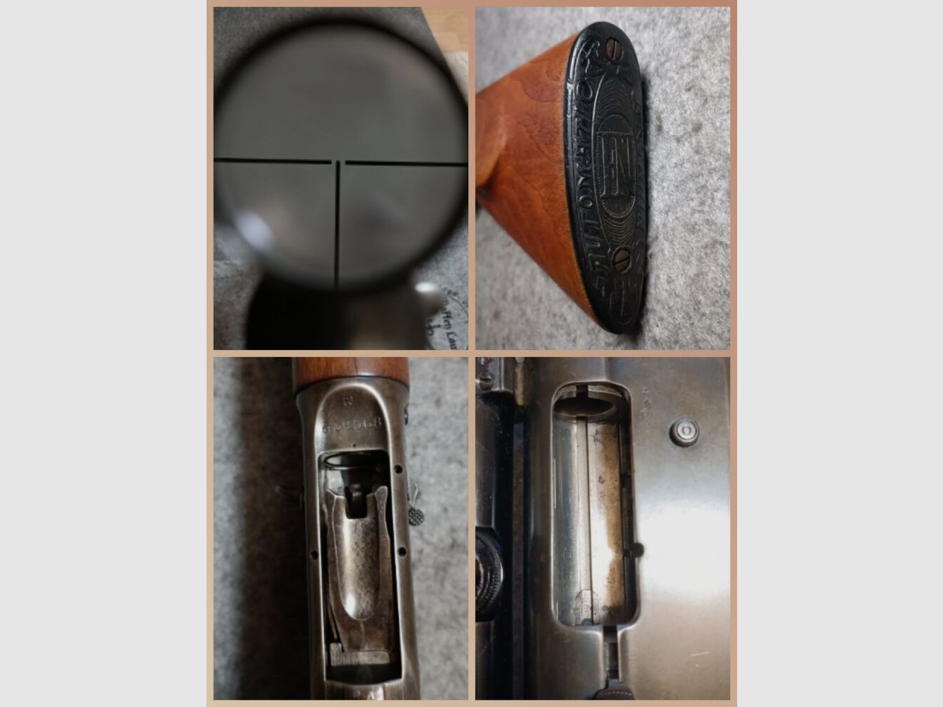 FN Herstal Browning Auto 5 avec lunette Waldläufer 4x20 chasse