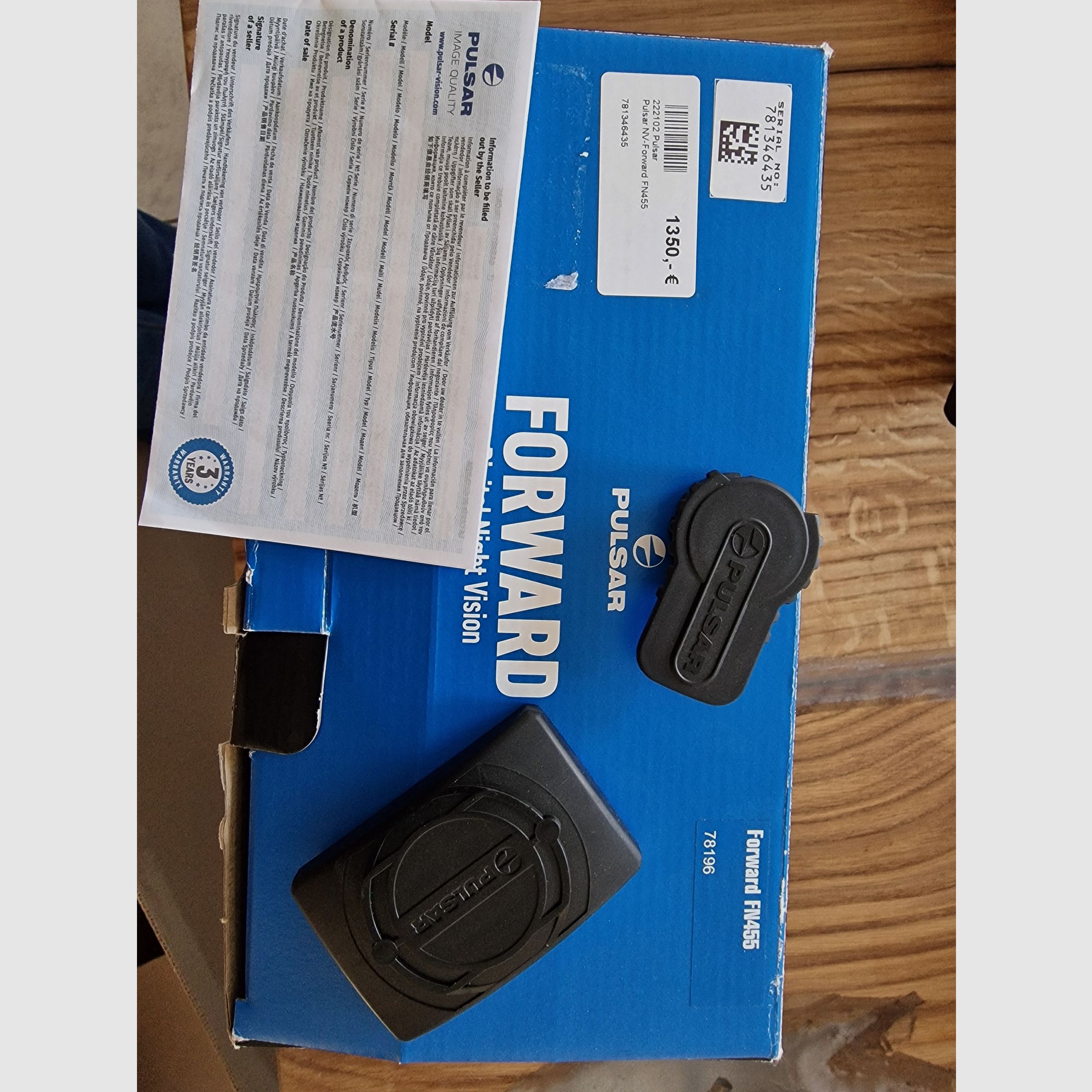 Pulsar Forward FN 455 Digital Night Vision Scope 